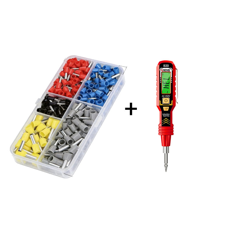 SafeCrimp - Industrial-Grade Wire End Connector Set