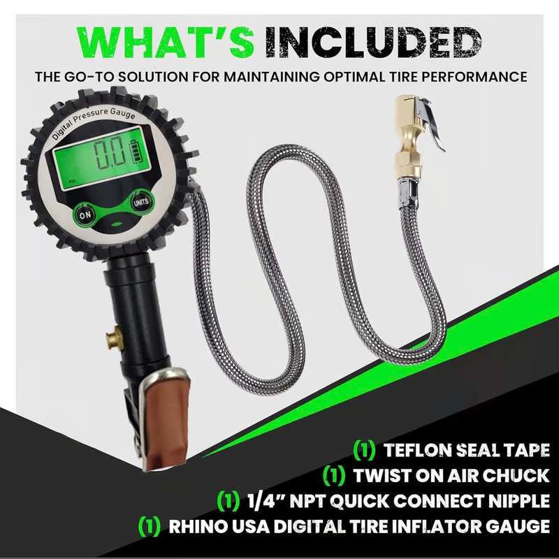 TireCheck – Smart Digital Pressure Gauge
