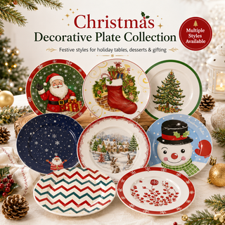 MerryTable – Festive Christmas Plate Collection