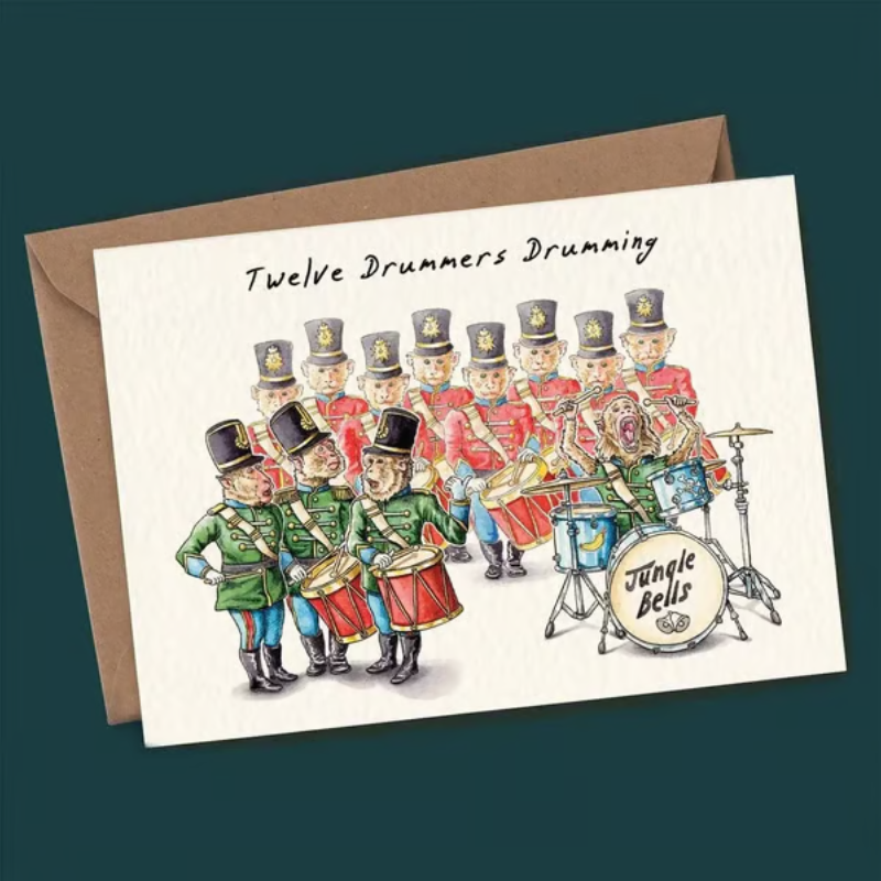 CardCarol – Twelve Days of Christmas Stationery Set