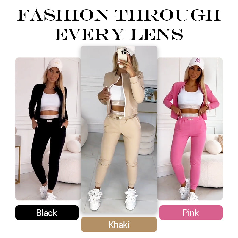 MIRA - All-Day 3-Piece Casual Tracksuit Set