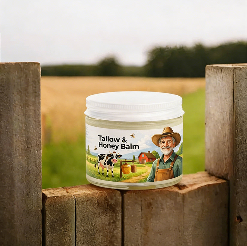 PureTallow – Tallow & Honey Moisturising Balm