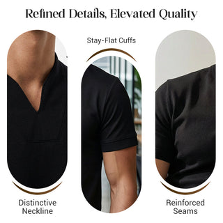 UrbanFlex – Smart Casual Fitness T-Shirt for Men