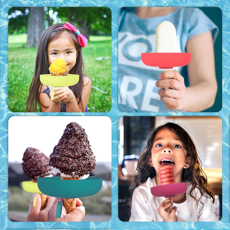 ChillGrip – Flexible Silicone Ice Cream Holder
