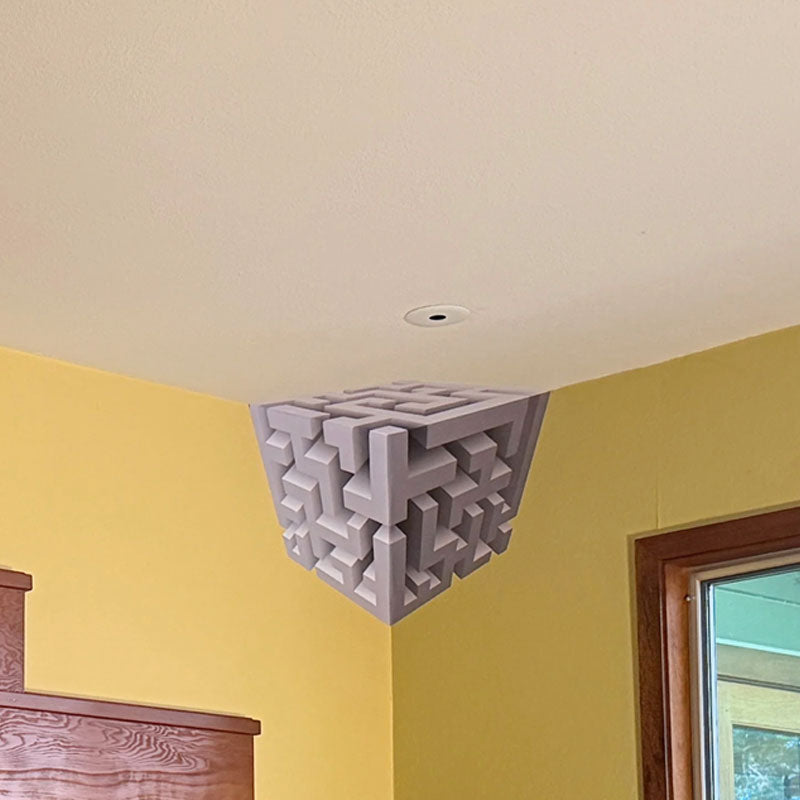 IllusiCorner – 3D Optical Illusion Wall Decal