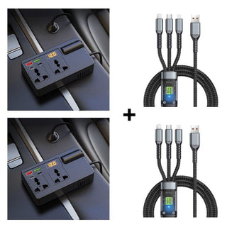 VoltMaster – Digital Display Car Power Inverter