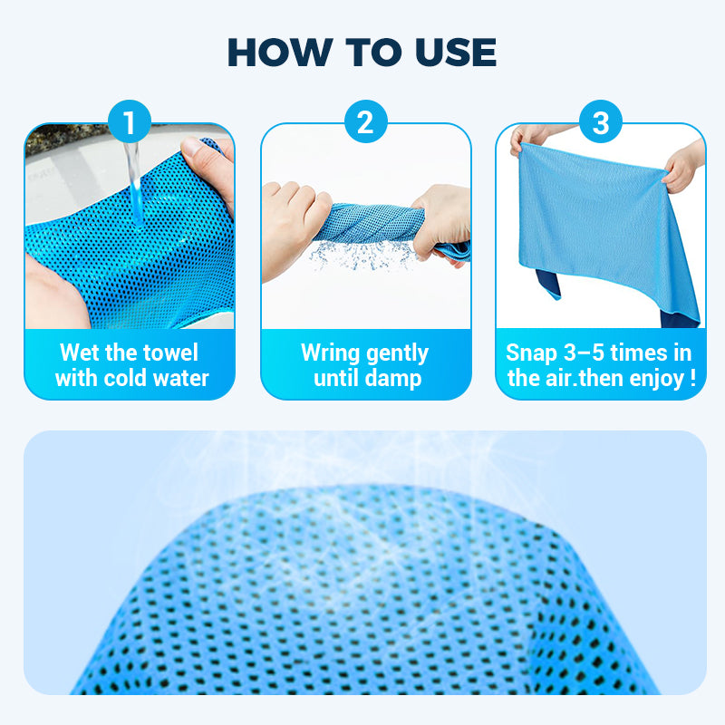 AquaChill - On-the-Go Cooling Towel