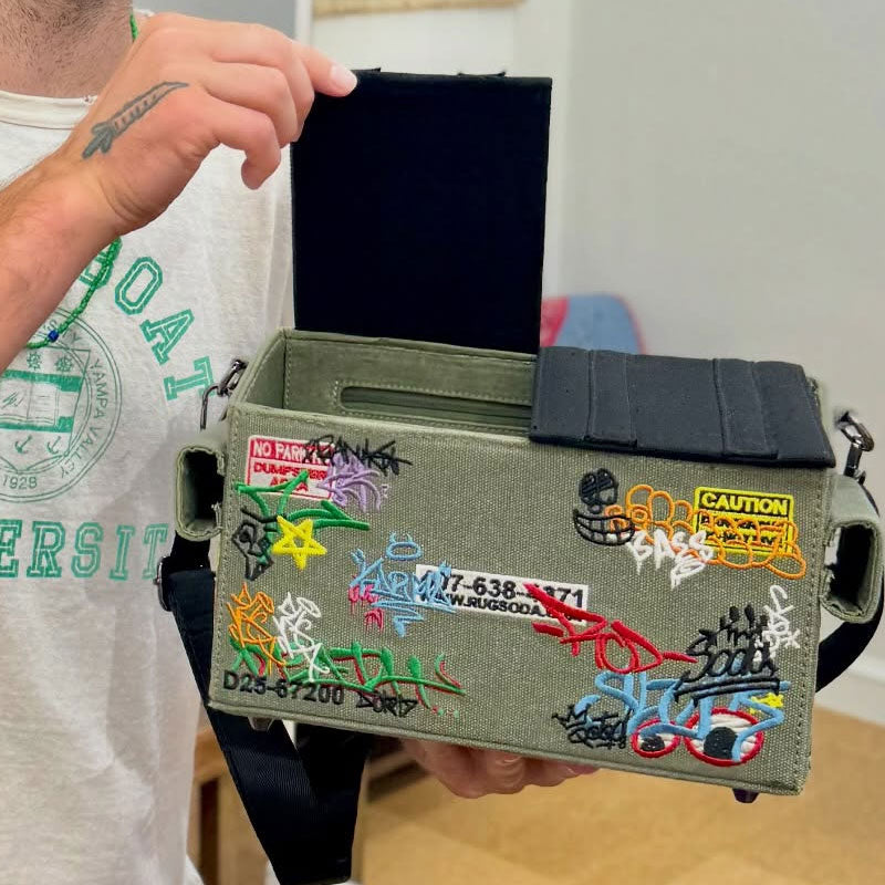 UrbanRebel – The Bold Graffiti Crossbody Bag