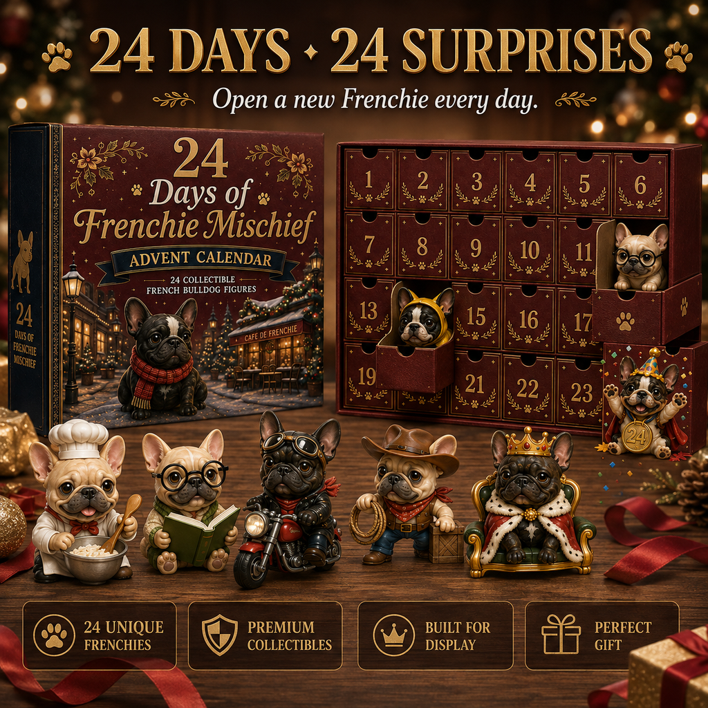 FrenchieJoy – 24-Day French Bulldog Advent Calendar