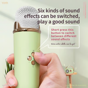 EchoBeat - Mini Portable Bluetooth Speaker with Mic