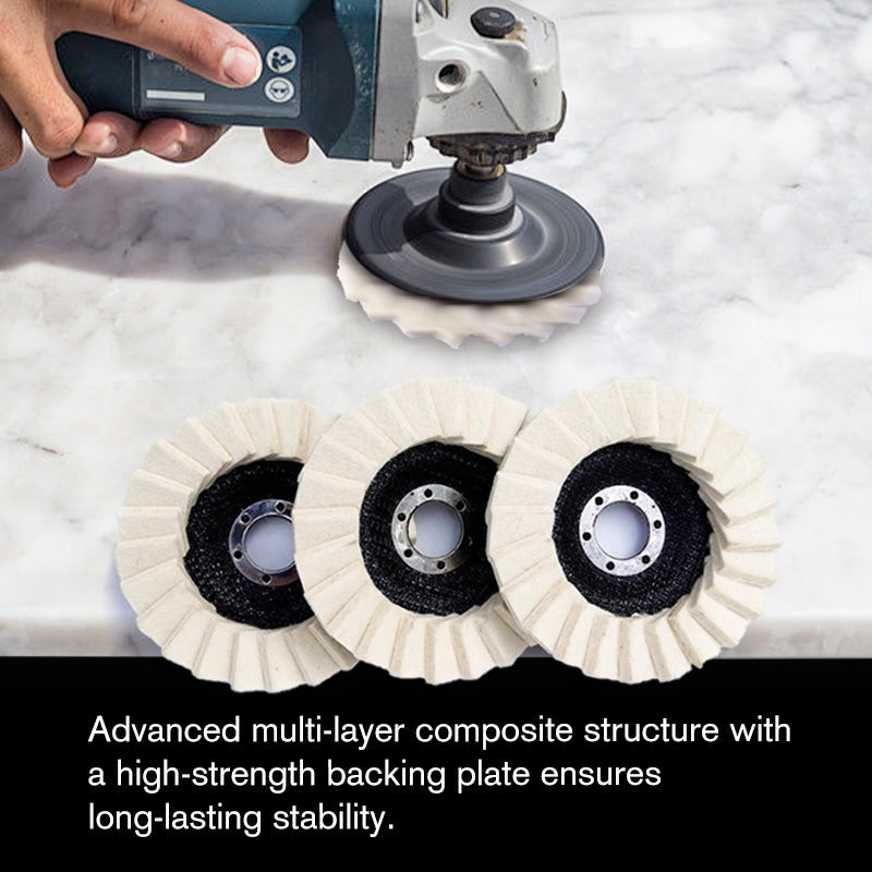 BuffMaster – High Performance Felt Flap Polisher Disc