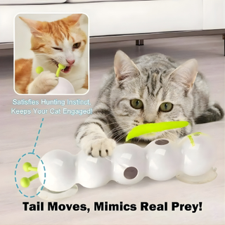 PounceSpin - Interactive Cat Toy