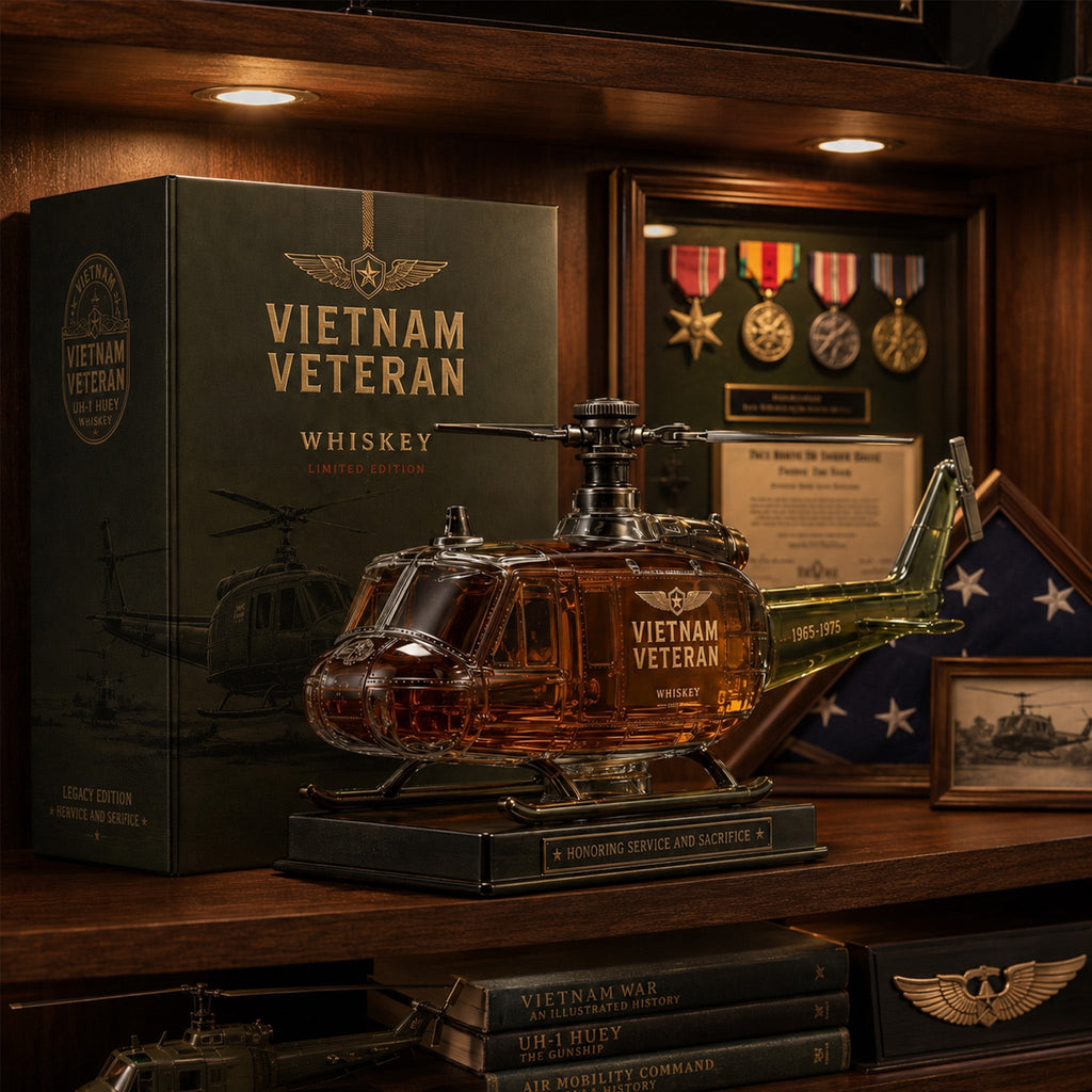 ValorReserve – Vietnam Veteran Tribute Whiskey Bottle