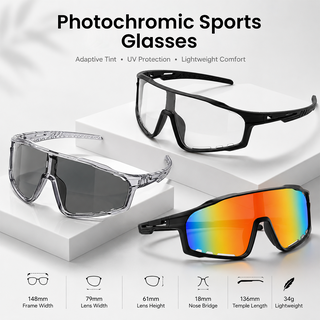 VisionWise – UV400 Photochromic Safety Glasses