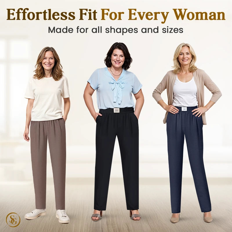VelouraFit – Soft Touch Perfect Fall Pull On Trousers