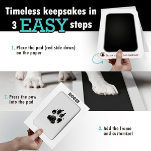 PawKeepsake – Clean Touch Pet Print Memory Kit