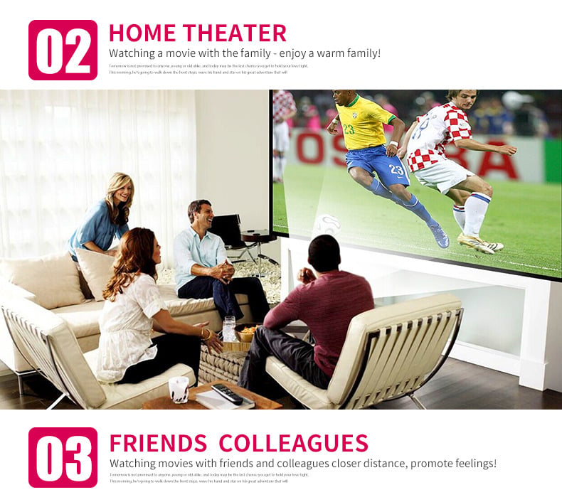 VisionLite - Portable HD Mini Projector