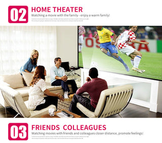 VisionLite - Portable HD Mini Projector