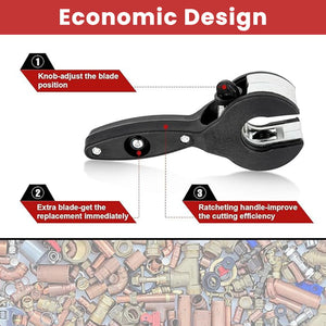 CutMaster - Precision Ratchet Tube Cutter