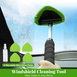 CrystalSweep - Extendable Windshield Cleaning Wand