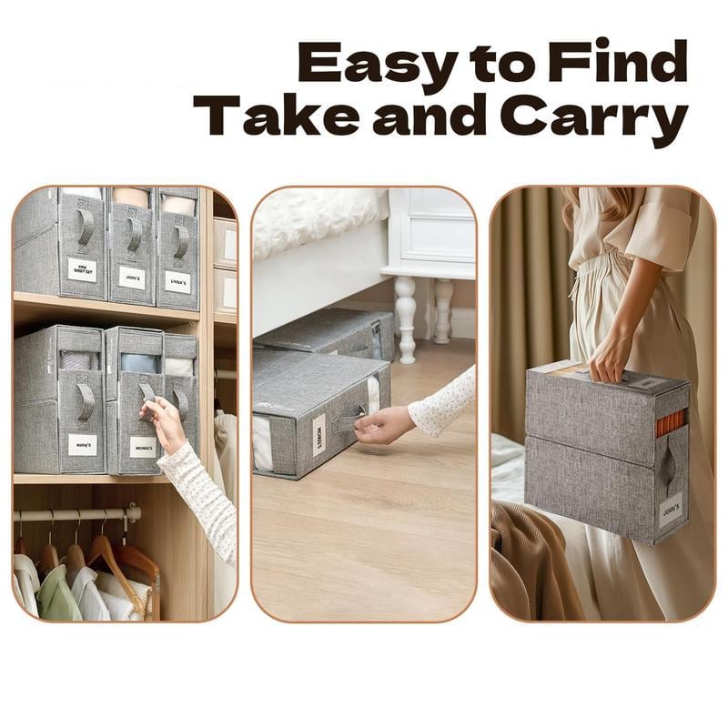 StorEase – Dustproof Bedding Organizer Set