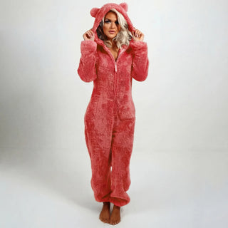 SoftHug – Ultra-Plush Comfort Lounge Jumpsuit