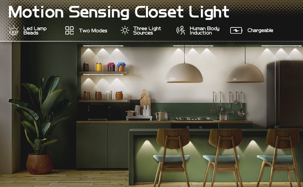 SensaRay - Elegant Motion-Activated Light Bar