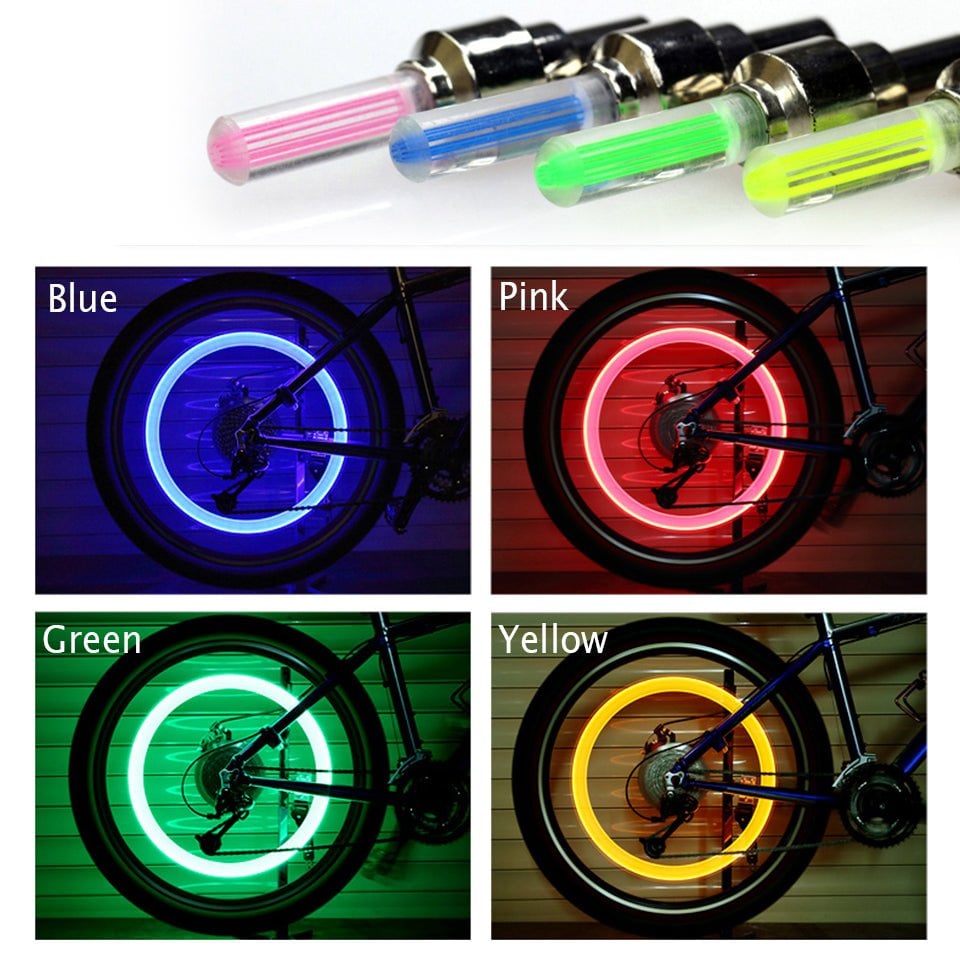 FlashRide - Auto-On LED Wheel Visibility Lights