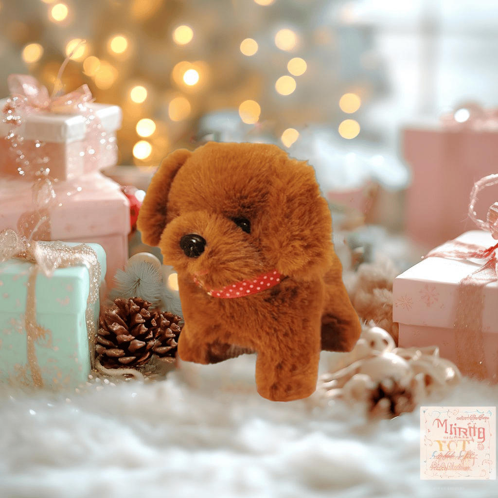 HugTail - Realistic Walking and Barking Plush Dog