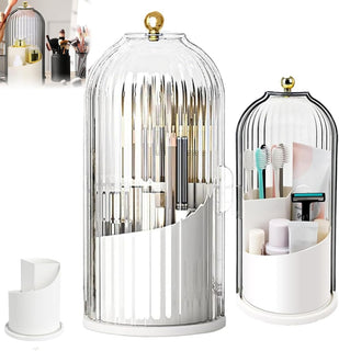 BrushNest – Sliding Lid Toothbrush Organizer