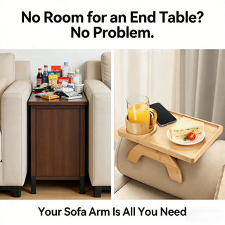 CouchBuddy | 4-in-1 Armrest Tray