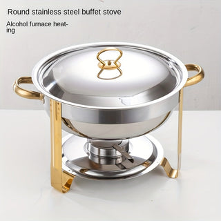 FeastGlow – Stainless Steel Chafing Dish Buffet Set