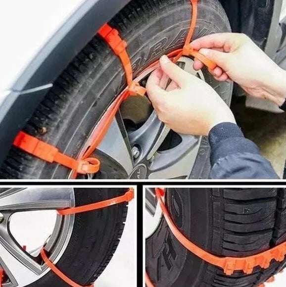 SnowLock – Reusable PE Tire Chains