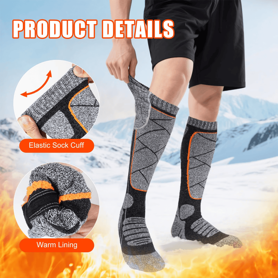 ArcticEase - Premium Heated Socks for Men & Women