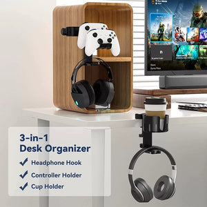 FlexiDock  | 3-in-1 Rotating Desk Storage Solution