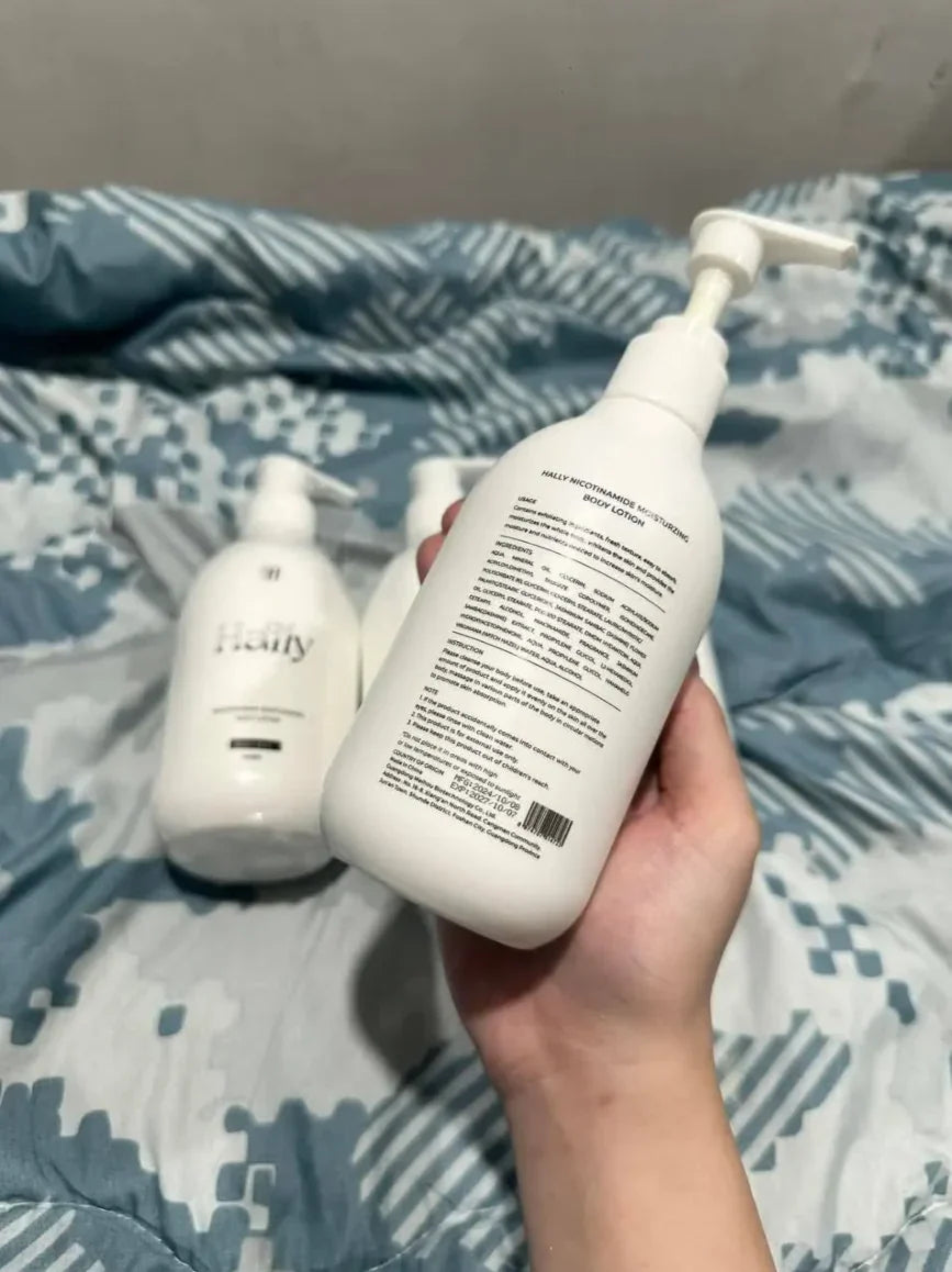 HallyGlow – Niacinamide Brightening Body Lotion