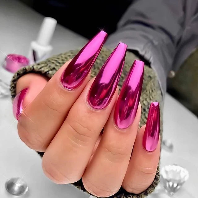 MirrorGlow Metallic Nail Polish marnetic