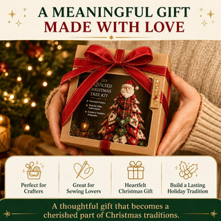 QuiltTree – DIY Fabric Christmas Tree Kit