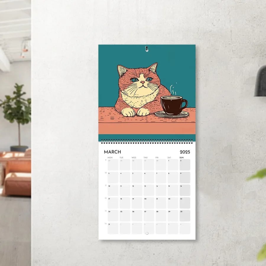 MeowMocha – Cat Coffee Moments Calendar