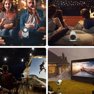 SkyBeam  – Portable Projector with 4K Clarity