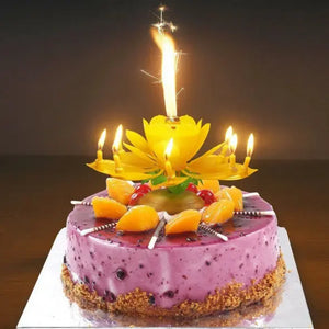 Musical Magic Birthday Candle marnetic