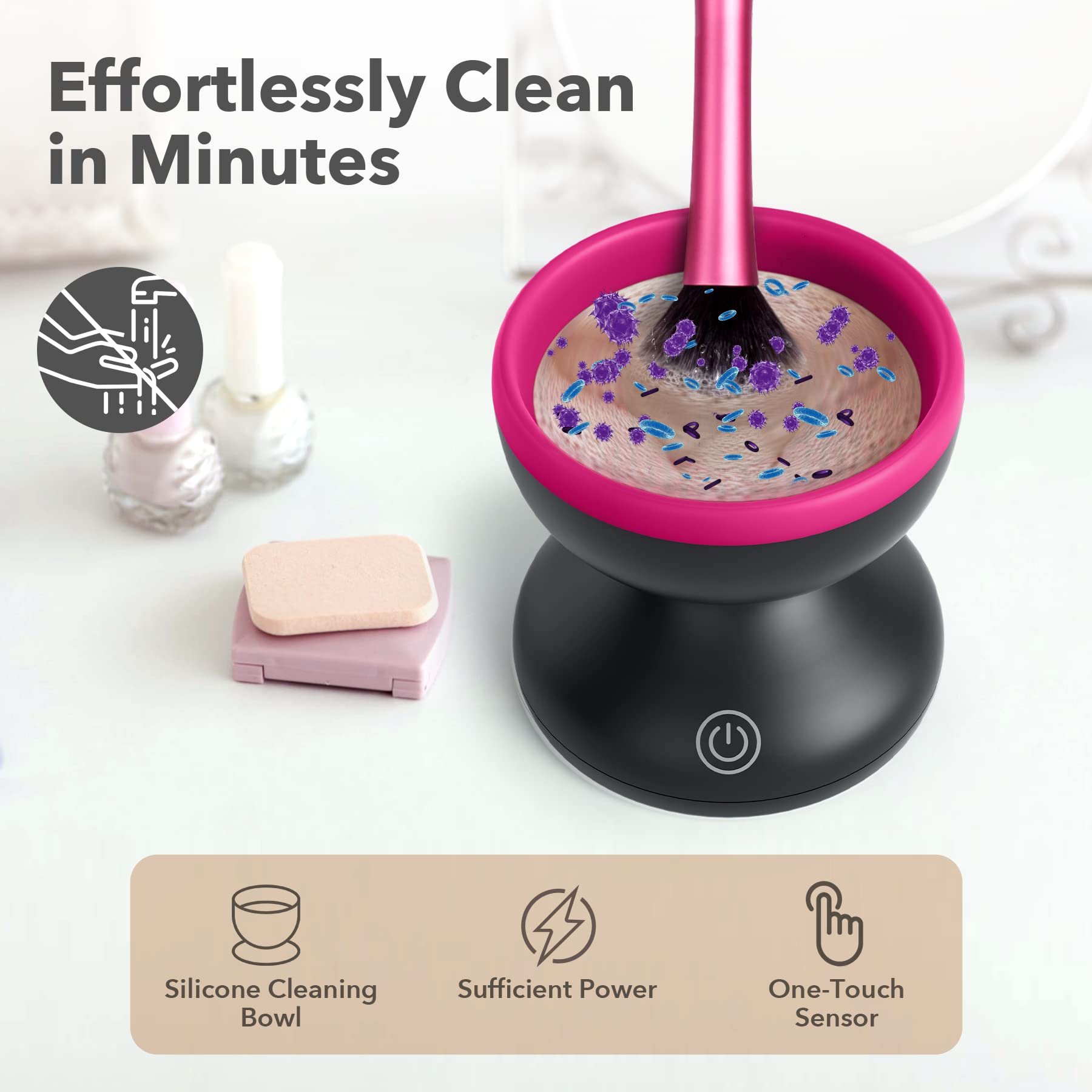 ElectricBeauty™ - Makeup Brush Cleaner marnetic