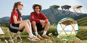 PackSeat – Foldable Backpack Stool
