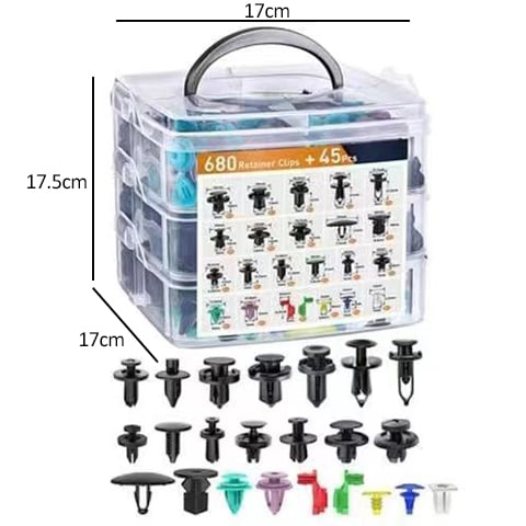 SnapGuard - 725Pcs Car Retainer Essentials
