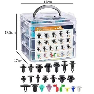 SnapGuard - 725Pcs Car Retainer Essentials
