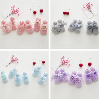 TinyPirouette - Cute Pastel Baby Socks