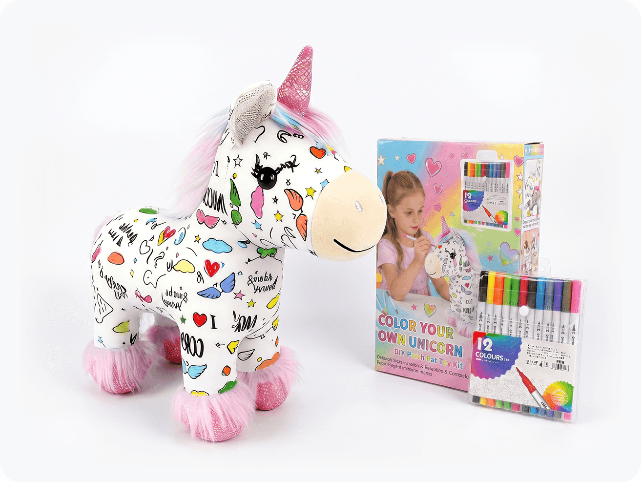 ColorCuddle – DIY Unicorn Plush Kit