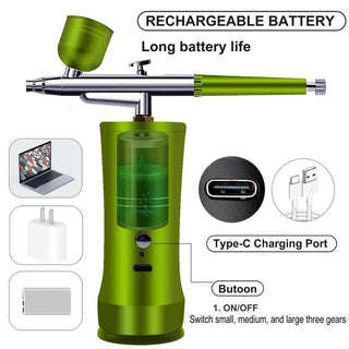 AirCraft – Rechargeable Multi-Purpose Airbrush System
