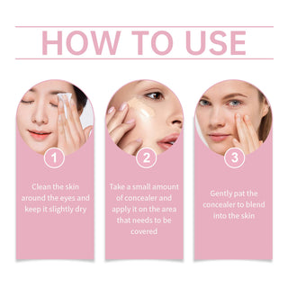 RadiantEyes – Brightening Cream Concealer for Fresh Look