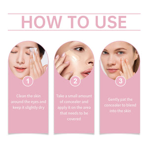 RadiantEyes – Brightening Cream Concealer for Fresh Look